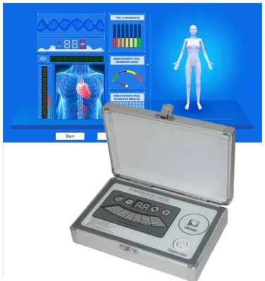 Analisador corporal de ressonância magnética quântica Analisador de saúde de corpo inteiro com instrumento de análise de relatório